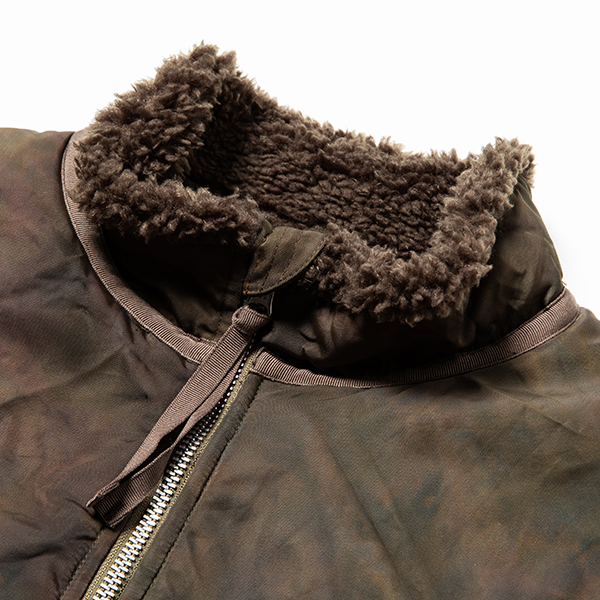 Dyed Camo Reversible Fleece/L3 Forest