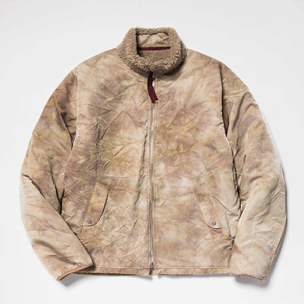 Dyed Camo Reversible Fleece/L3 / Sand