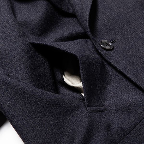 Tech Wool Dobble Coat/L6 Navy