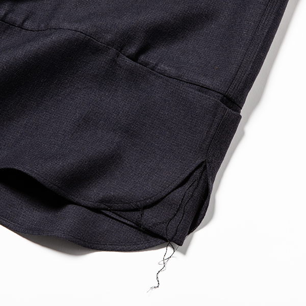 Tech Wool Packable SH / Navy