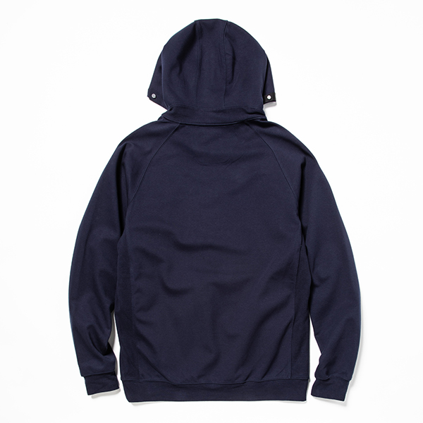 Water-Repellent Breathe Cloth Hoodie Navy