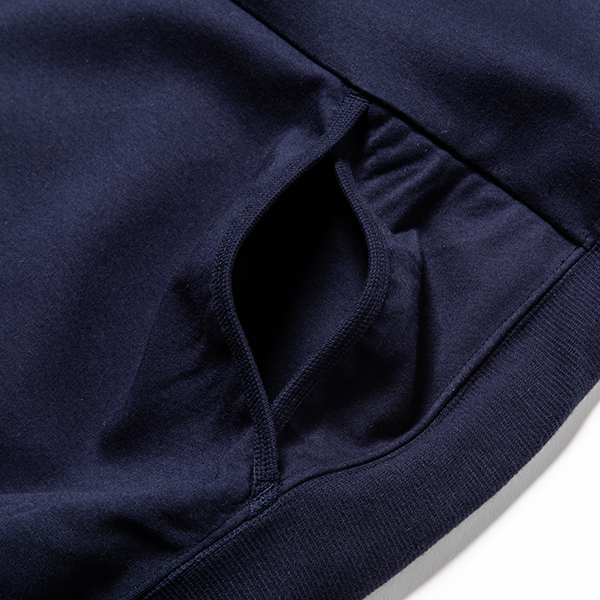Water-Repellent Breathe Cloth Hoodie Navy