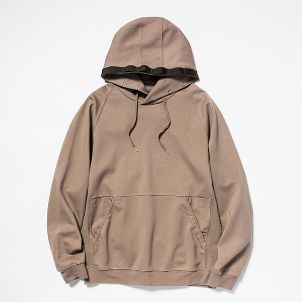 Water-Repellent Breathe Cloth Hoodie Olive