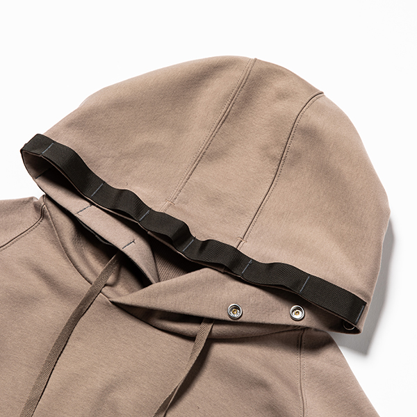 Water-Repellent Breathe Cloth Hoodie Olive