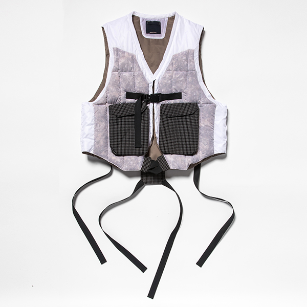 Analog Camo Down Vest/L6