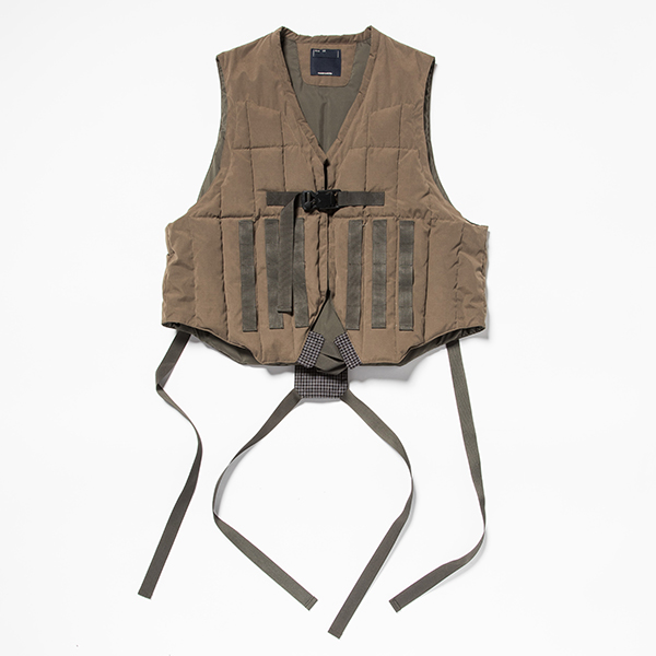 Peach Cloth Down Vest/L6
