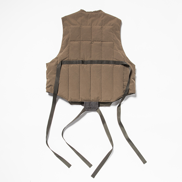 Peach Cloth Down Vest/L6