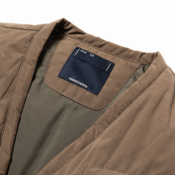 Peach Cloth Down Vest/L6