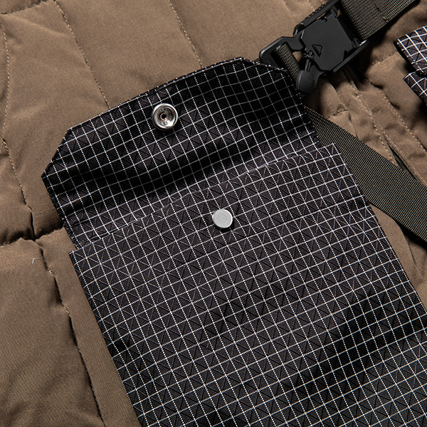 Peach Cloth Down Vest/L6