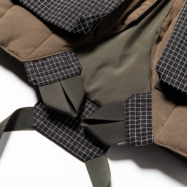 Peach Cloth Down Vest/L6