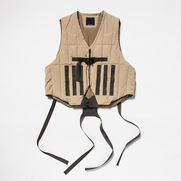 Peach Cloth Down Vest/L6