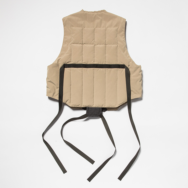Peach Cloth Down Vest/L6