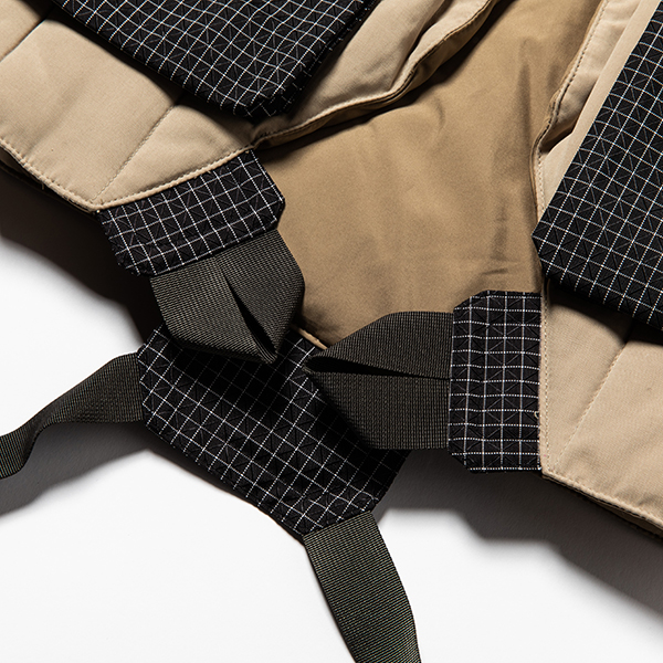 Peach Cloth Down Vest/L6