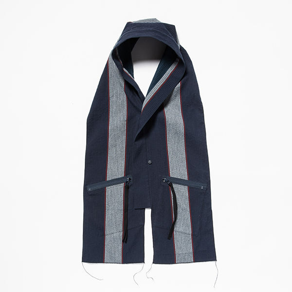 Pique Stripe Monks Stole/L3