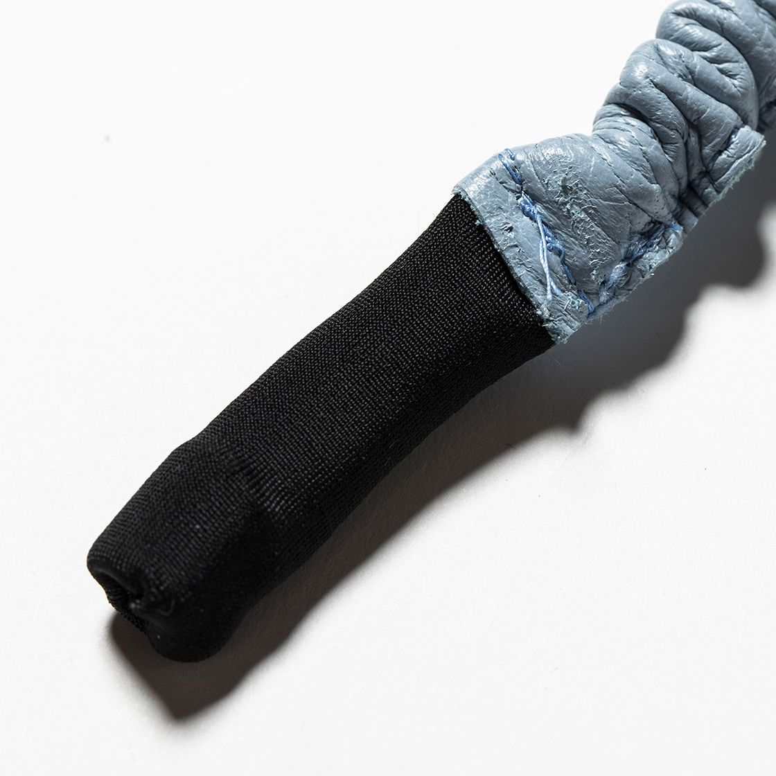 Bungee Leather Glass Cord Ice Blue