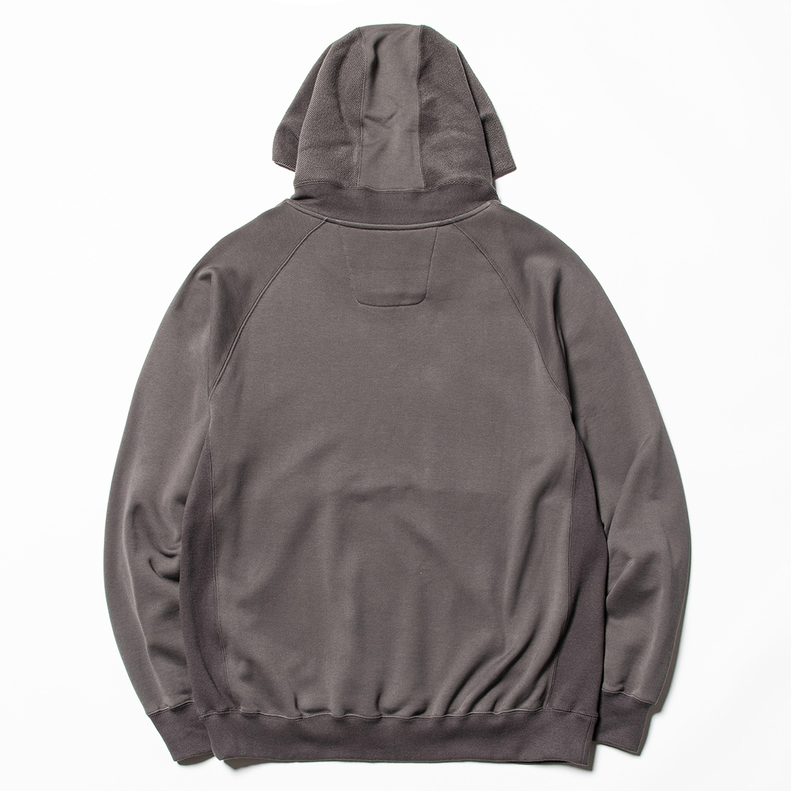 Heavy Pile Function Hoodie Charcoal