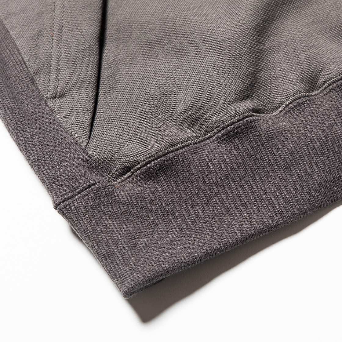 Heavy Pile Function Hoodie Charcoal