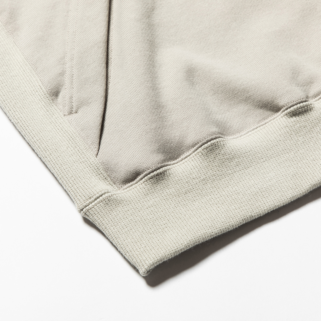 Heavy Pile Function Hoodie Grey