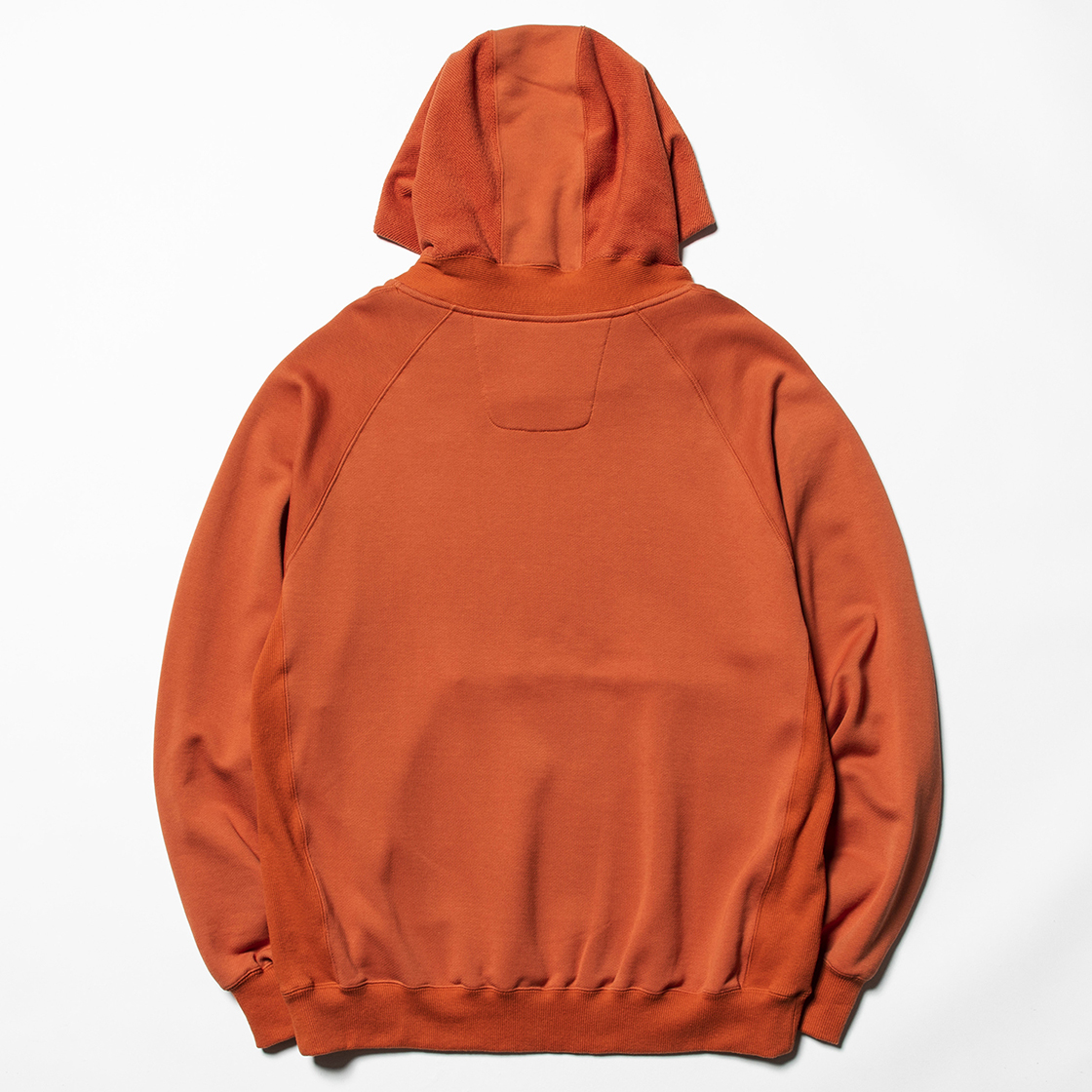 Heavy Pile Function Hoodie Orange