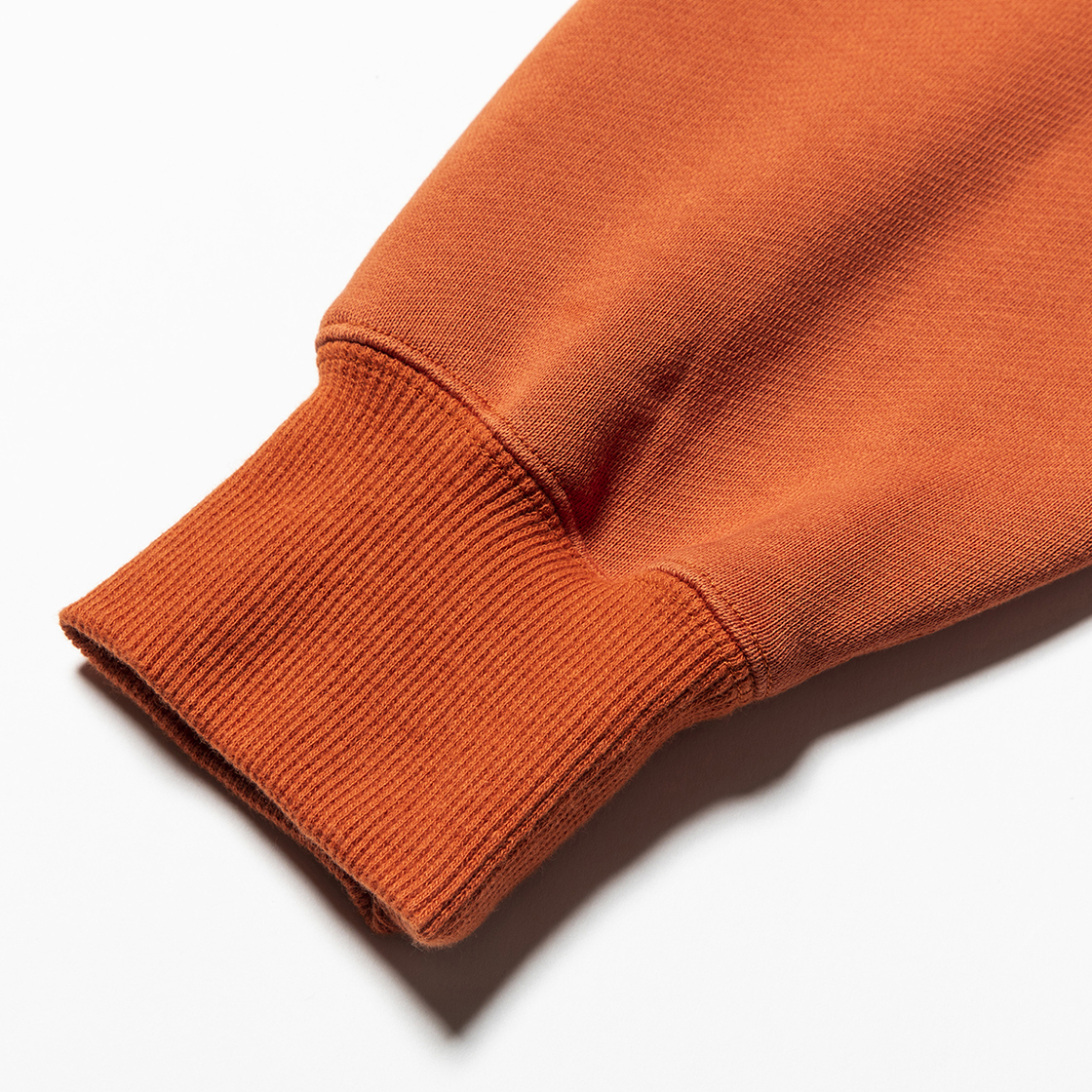Heavy Pile Function Hoodie Orange