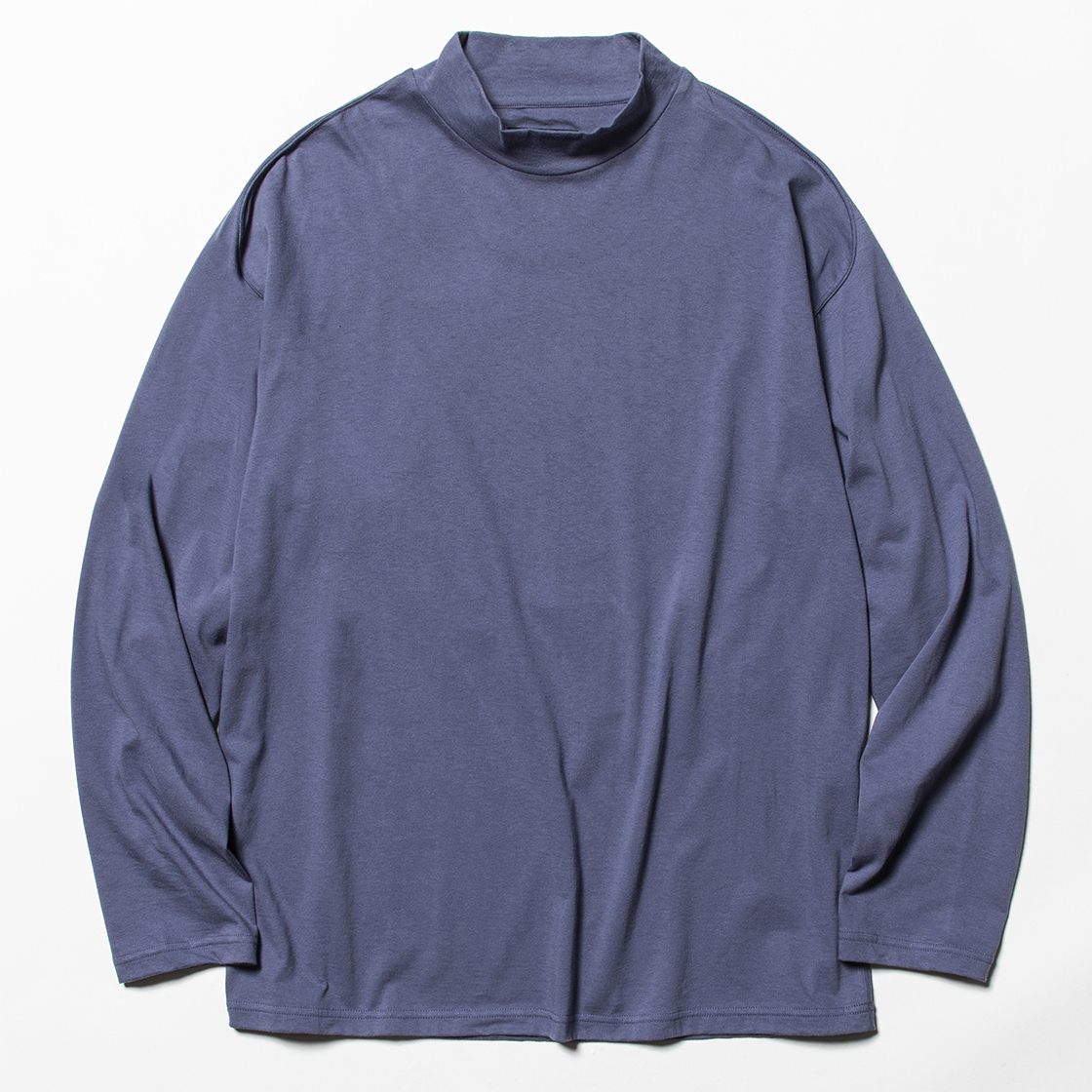 Split Sleeve L/S Tee Ash Blue