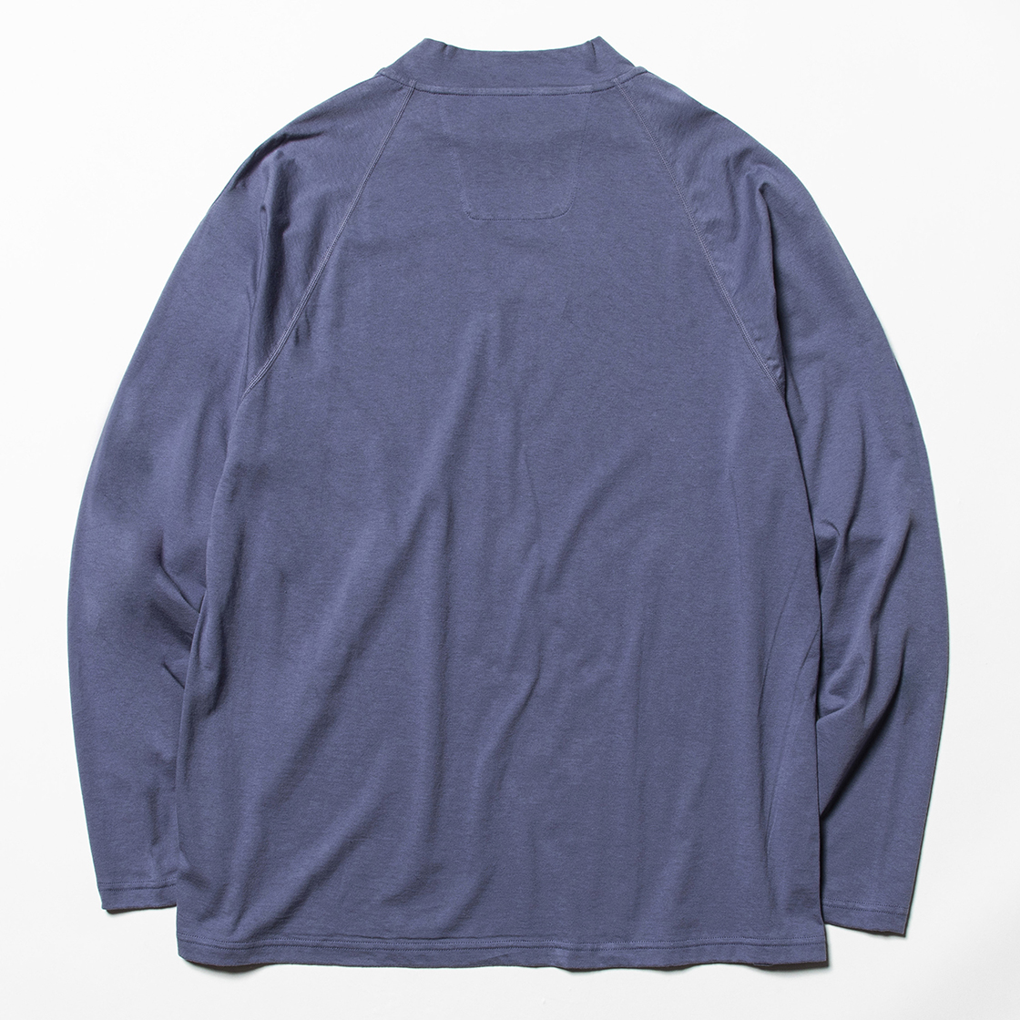 Split Sleeve L/S Tee Ash Blue