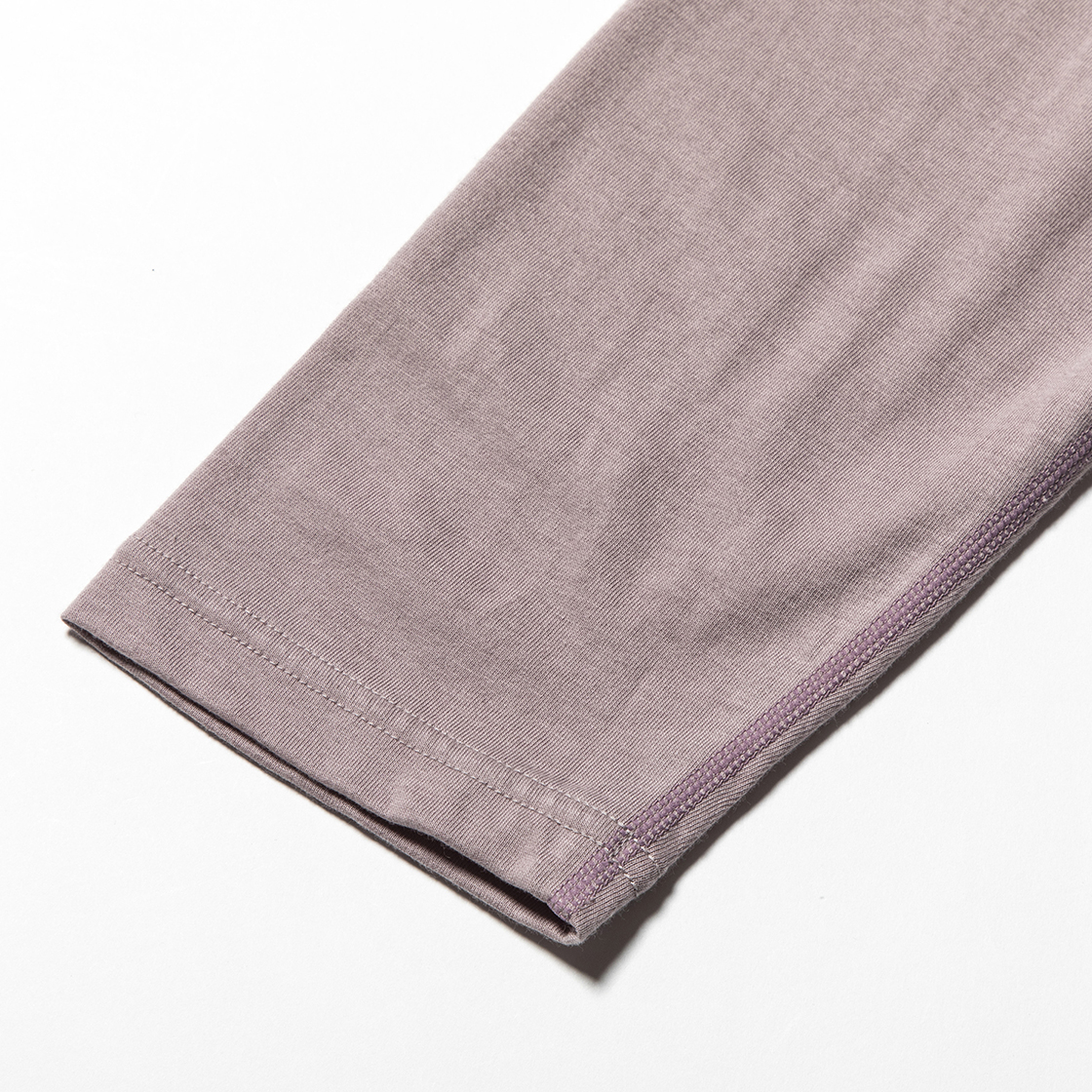 Split Sleeve L/S Tee Ash Pink