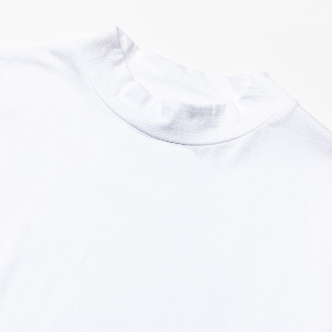 Split Sleeve L/S Tee White
