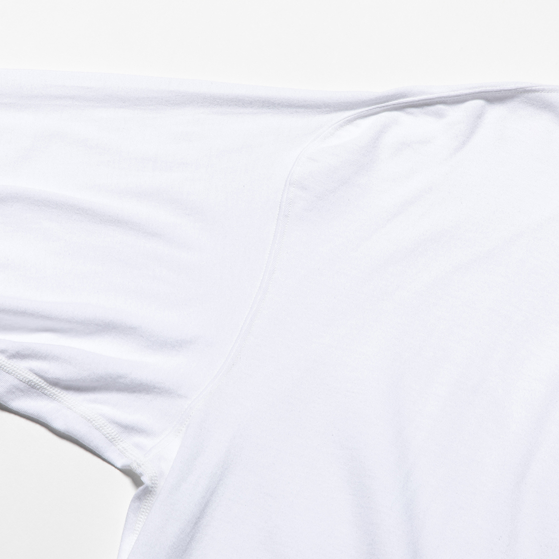 Split Sleeve L/S Tee White