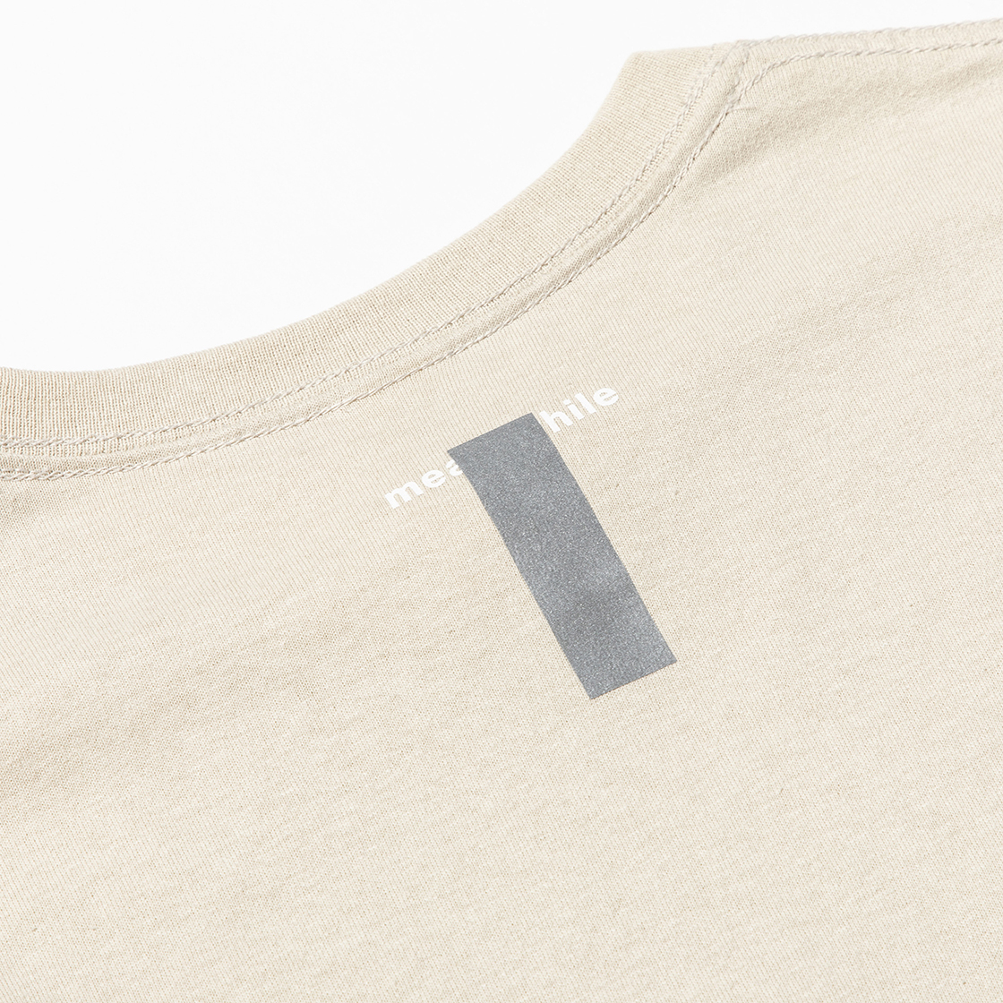 Lenticular Reflect Logo Tee Sand