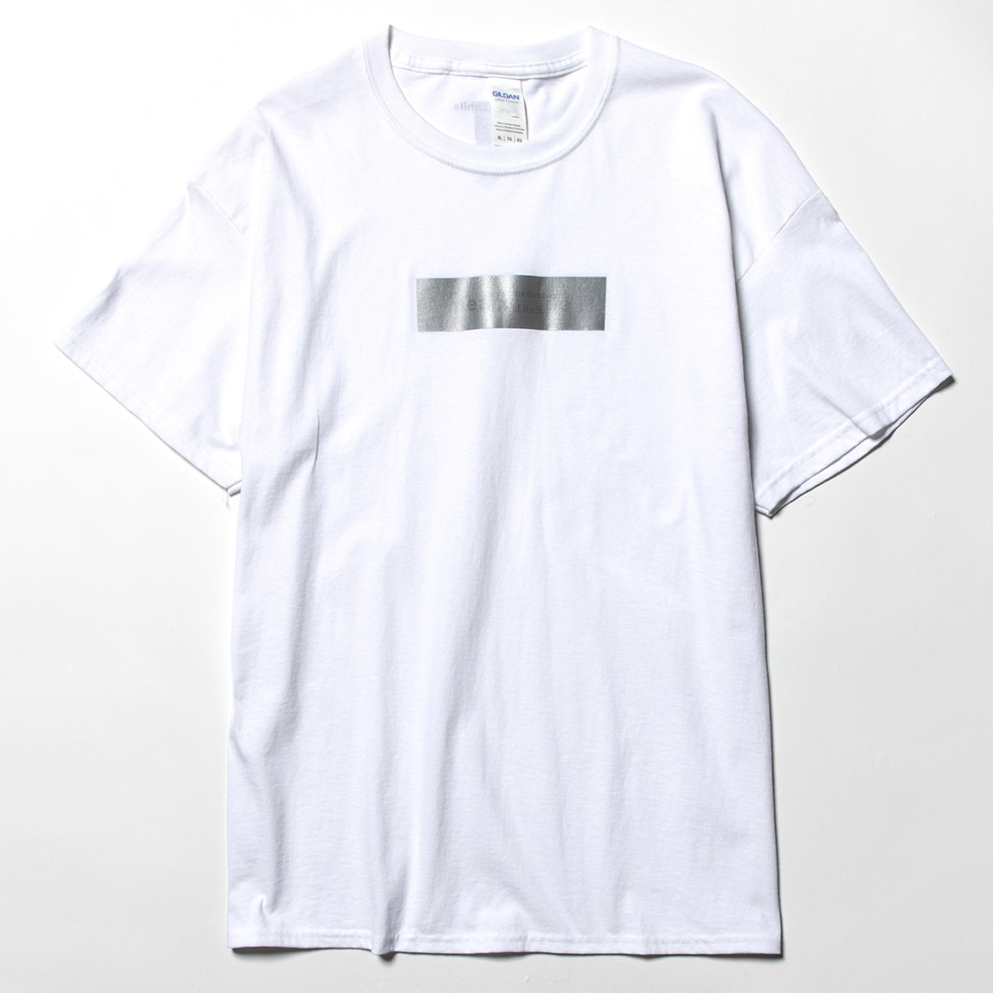 Lenticular Reflect Logo Tee White