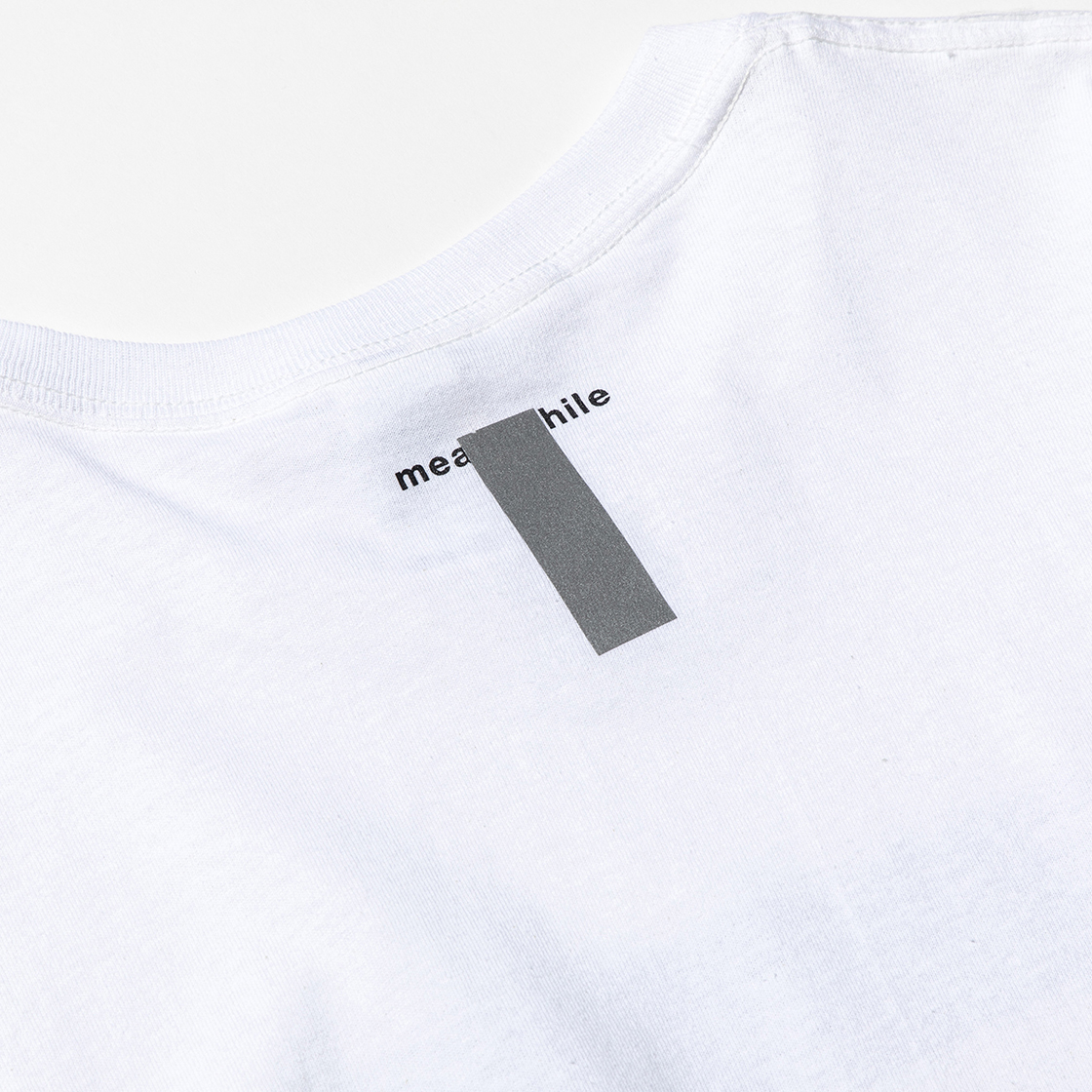Lenticular Reflect Logo Tee White