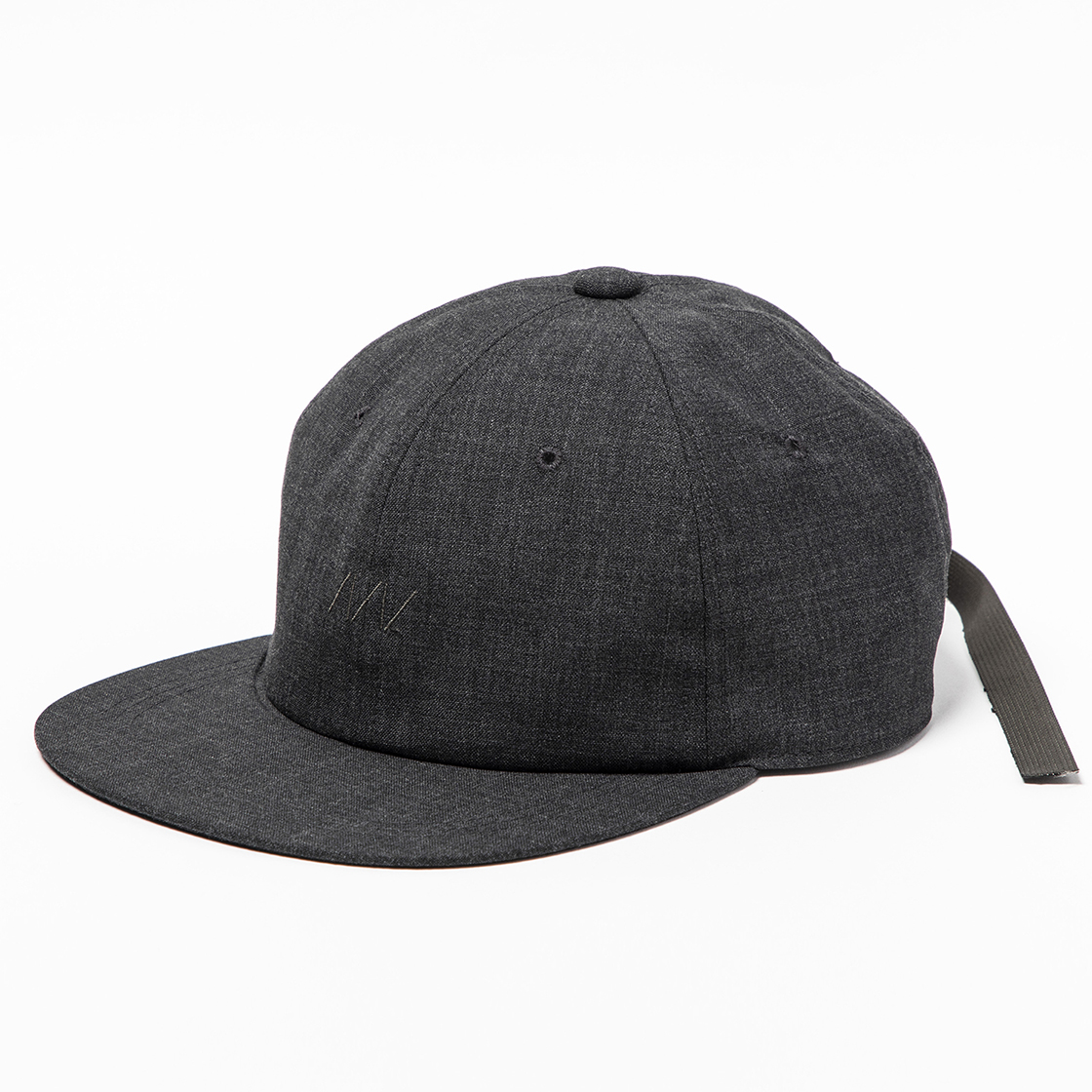 Wool B.B Cap Charcoal