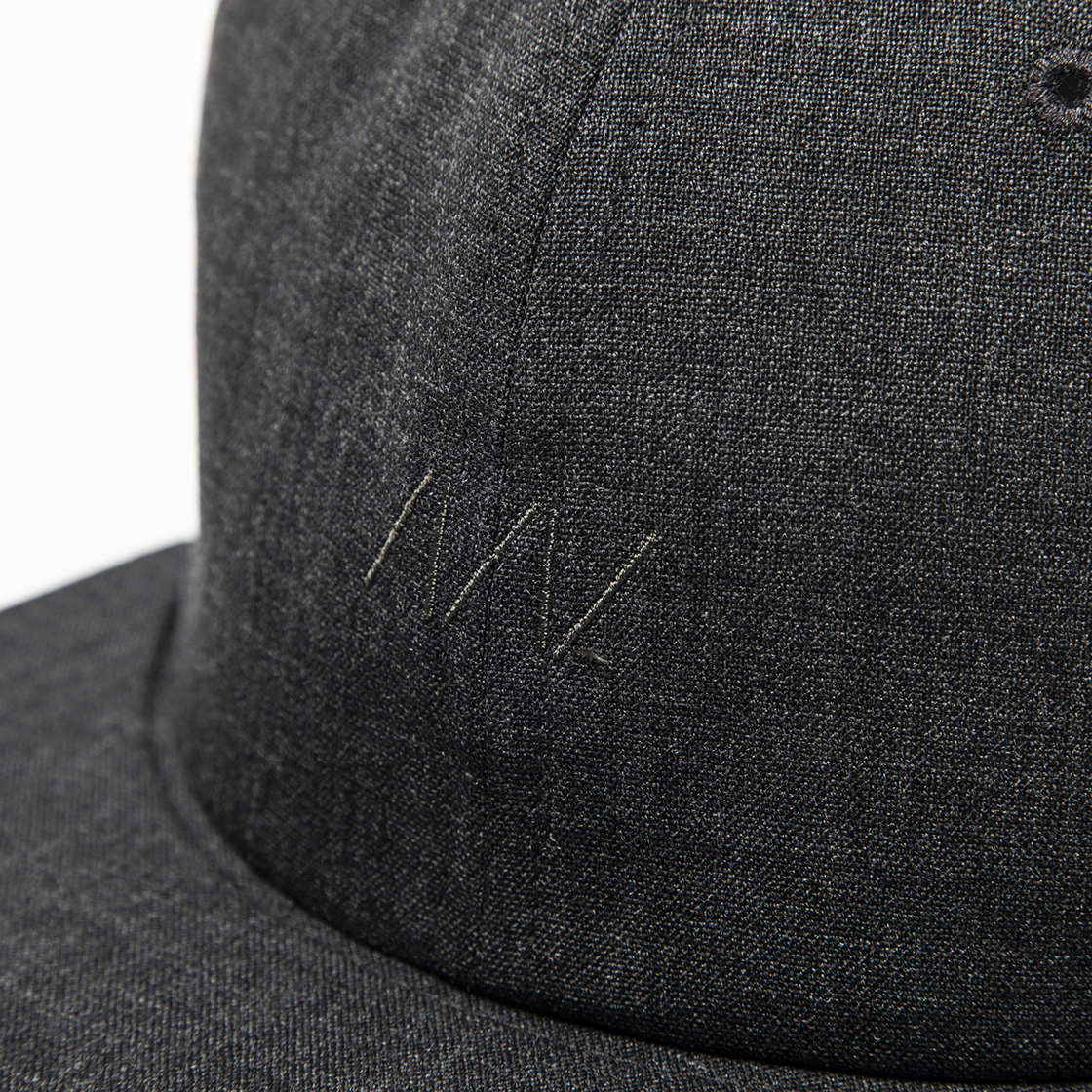 Wool B.B Cap Charcoal