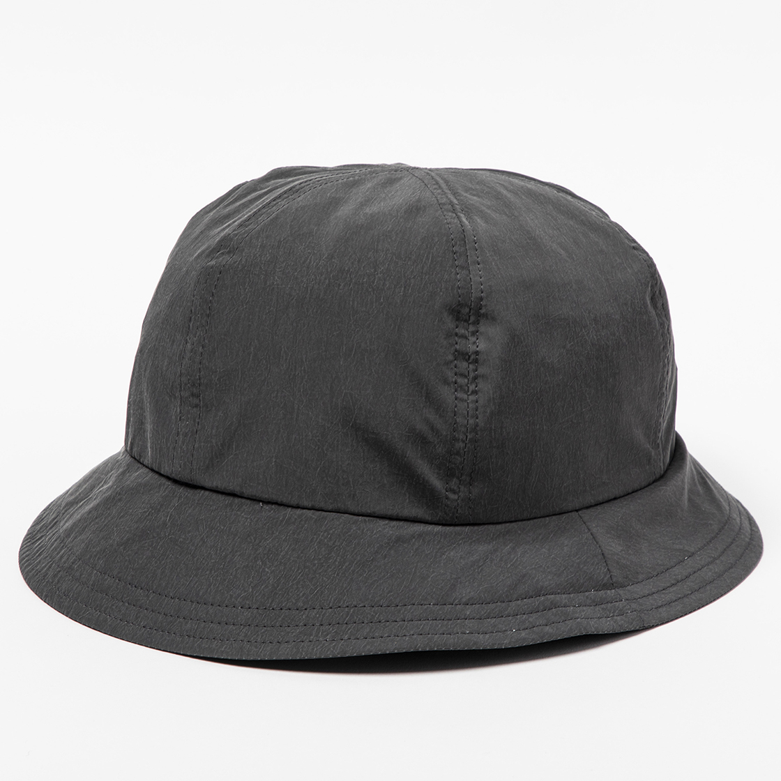 Nylon Shade Cover Hat Charcoal