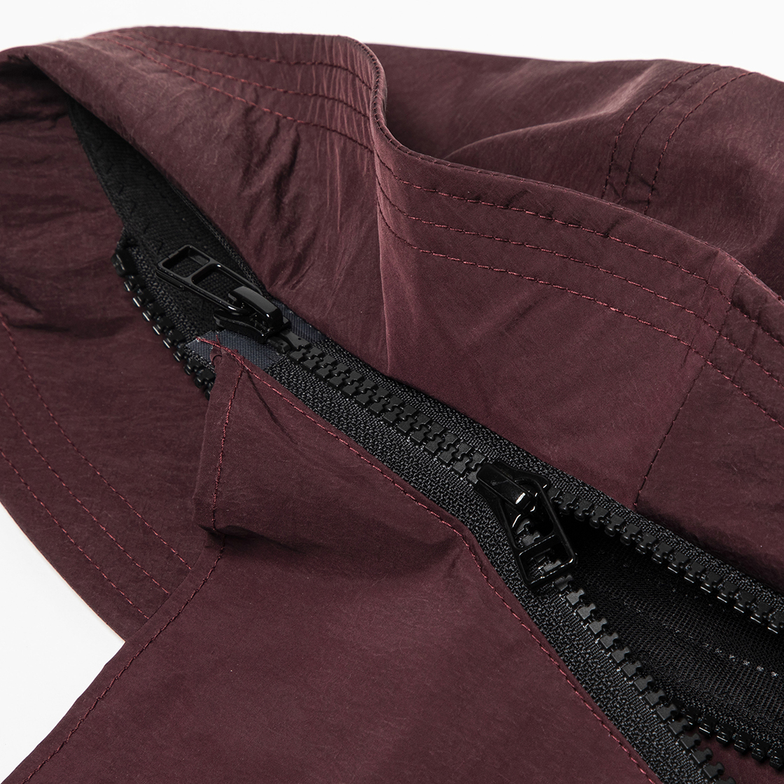 Nylon Shade Cover Hat Bordeaux