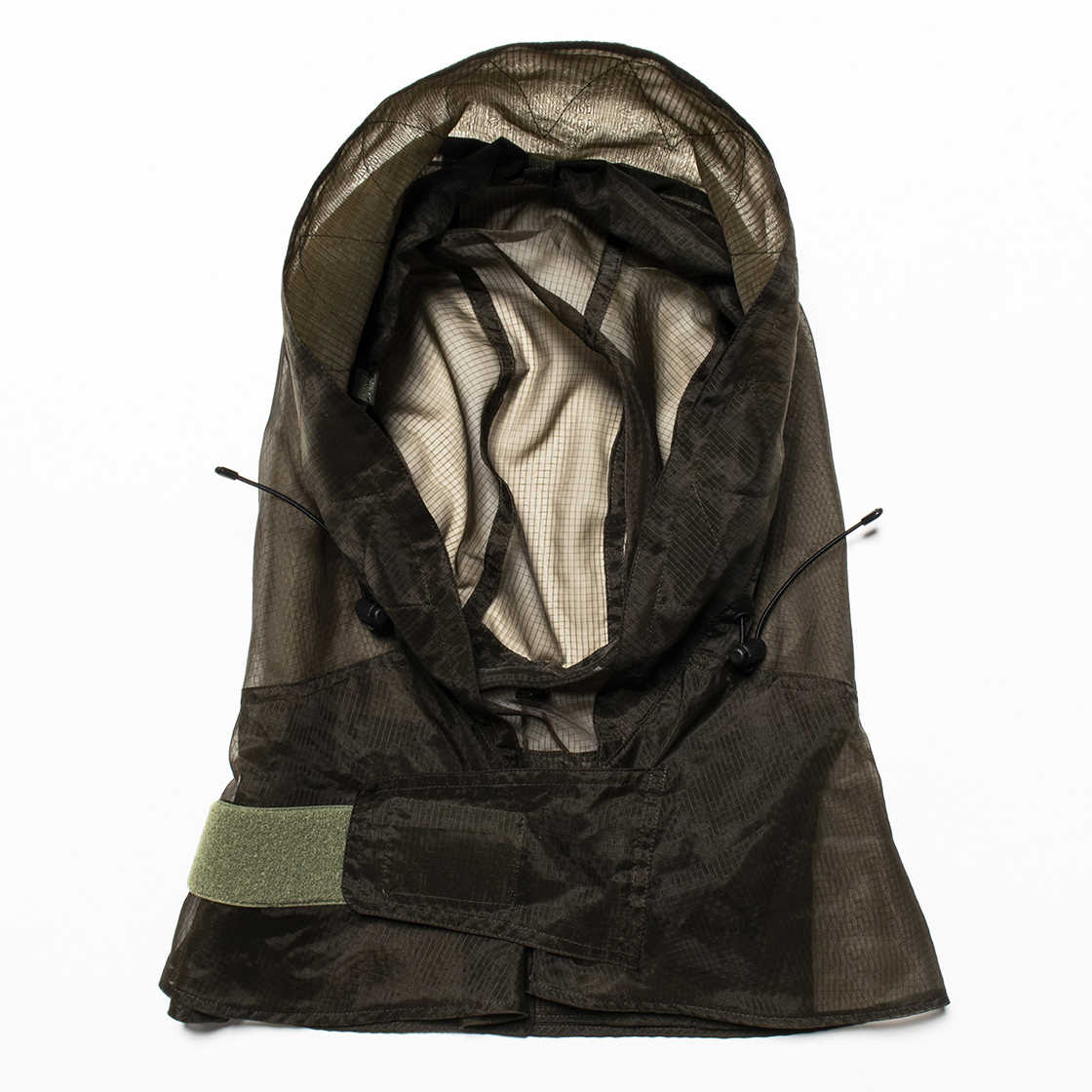 Rip Stop Mesh “Bugs Off” Hoodie Khaki