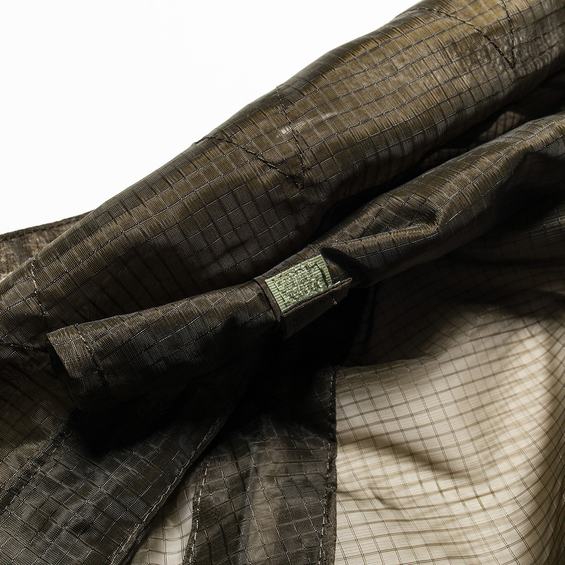 Rip Stop Mesh “Bugs Off” Hoodie Khaki