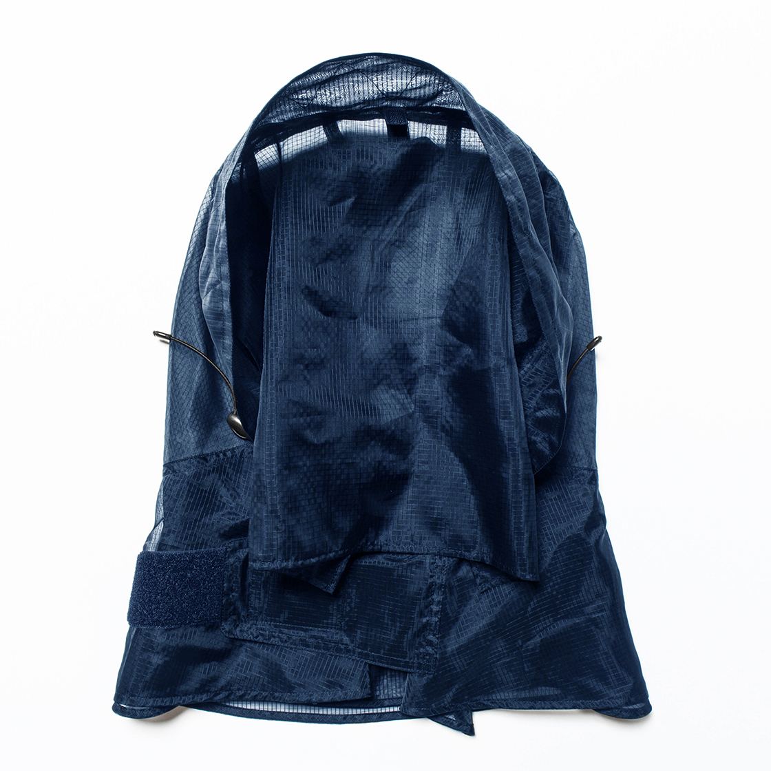 Rip Stop Mesh “Bugs Off” Hoodie Navy