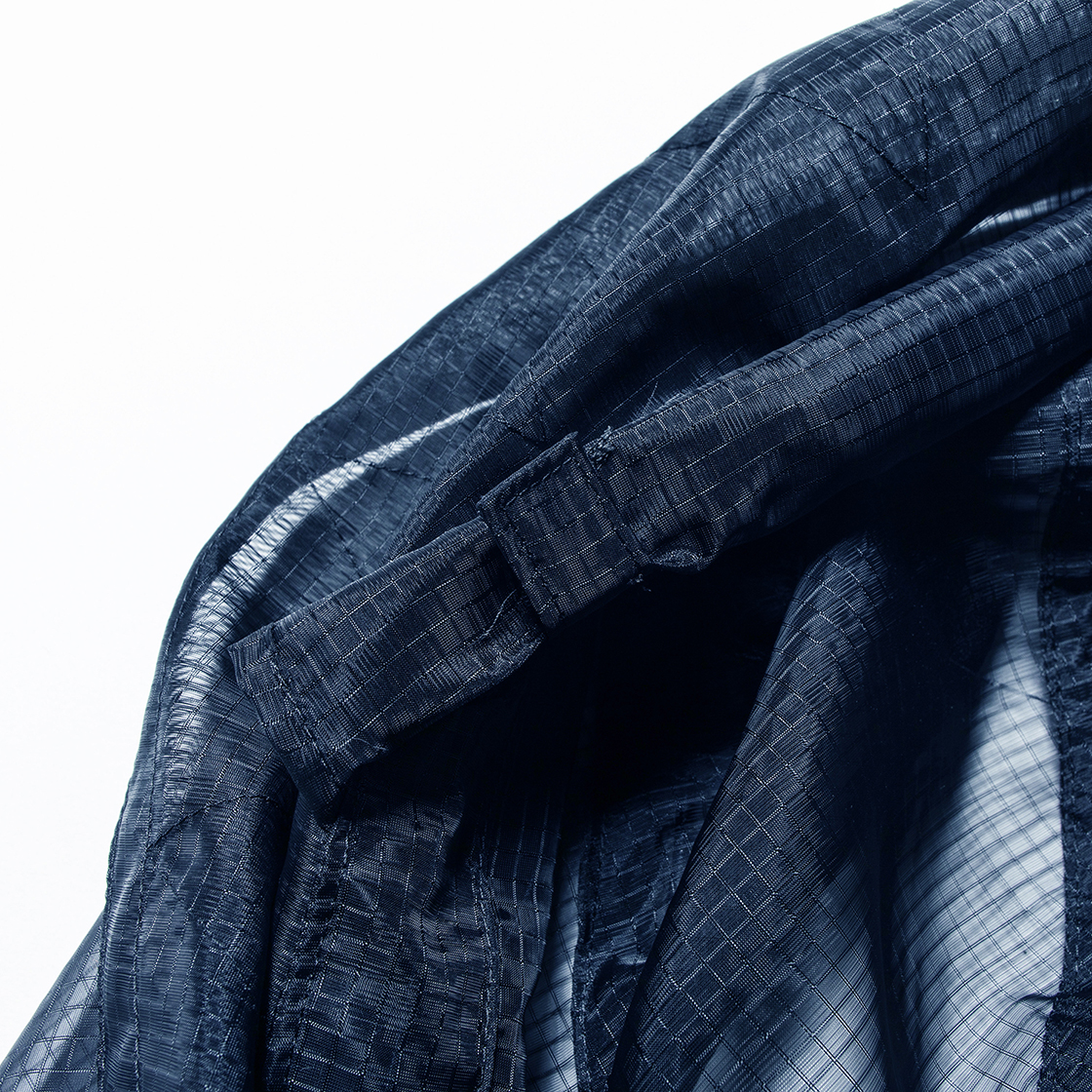 Rip Stop Mesh “Bugs Off” Hoodie Navy