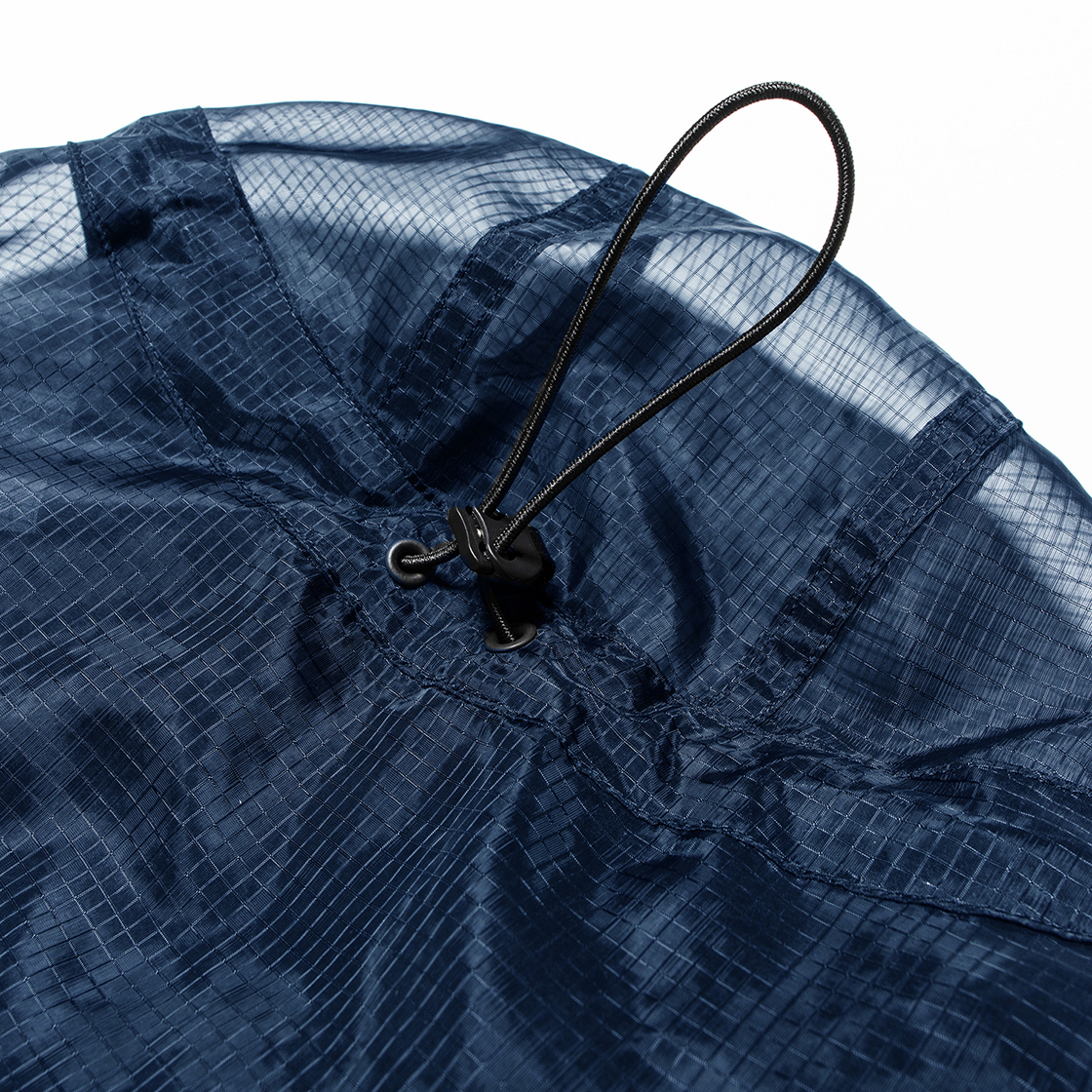 Rip Stop Mesh “Bugs Off” Hoodie Navy