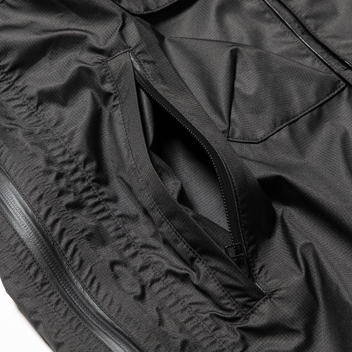 3 Layer Anorak OP Off Black