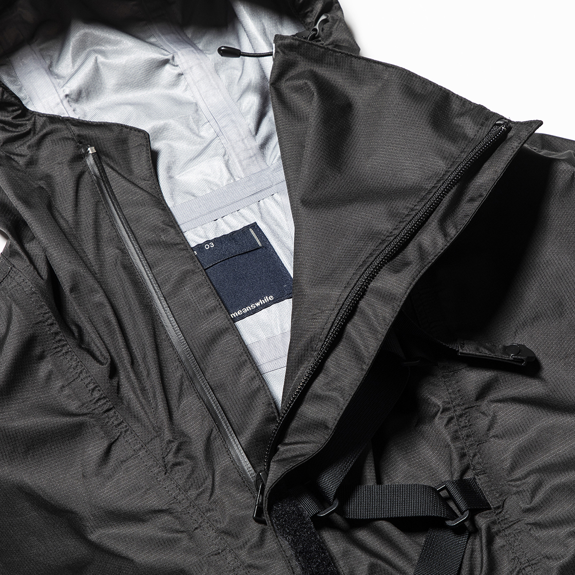 3 Layer Anorak OP Off Black