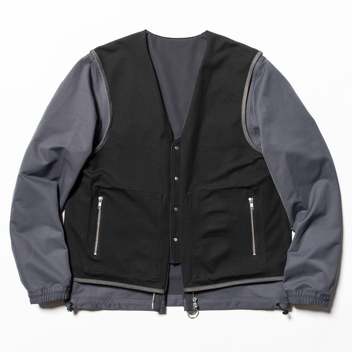 Solotex Reversible 4Way JKT Charcoal