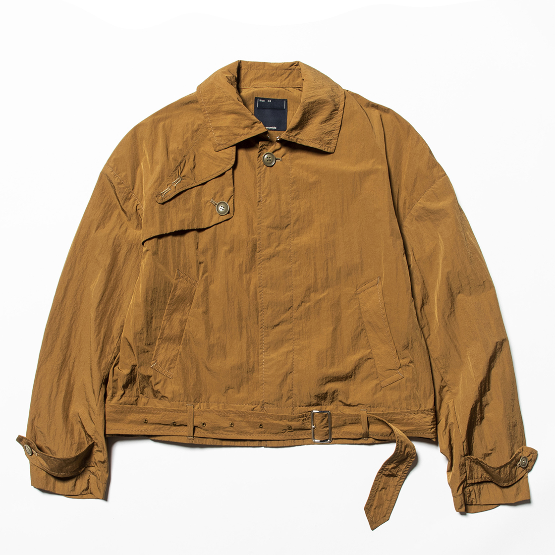 Nylon Split Over Coat Coyote