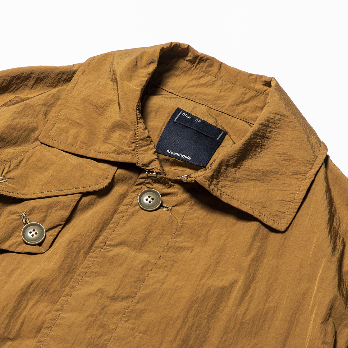 Nylon Split Over Coat Coyote