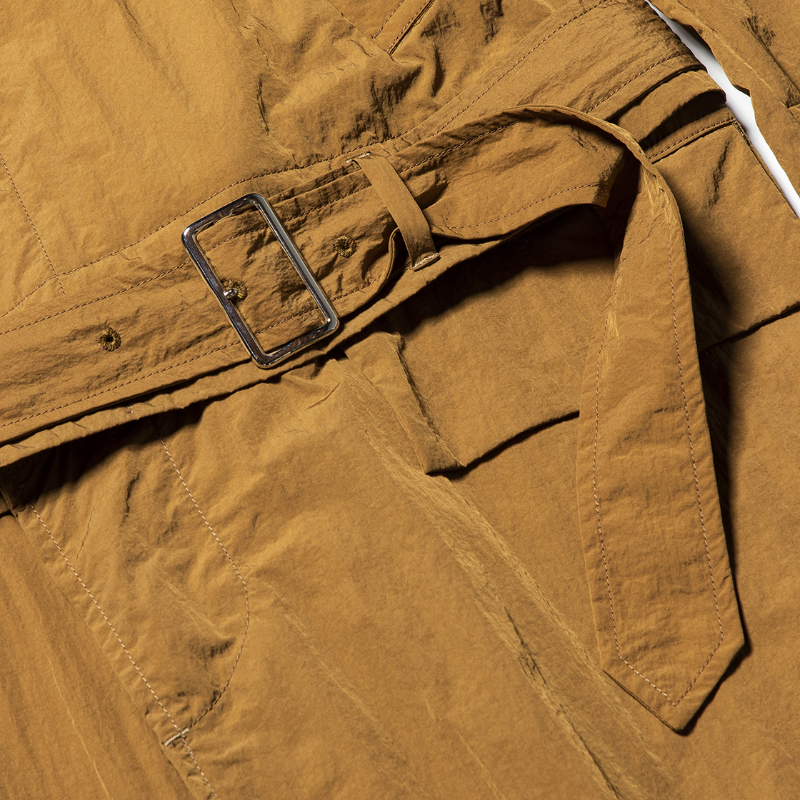 Nylon Split Over Coat Coyote