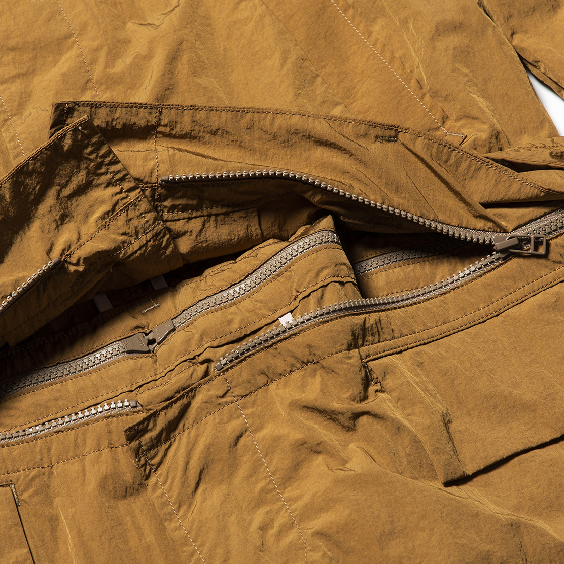 Nylon Split Over Coat Coyote