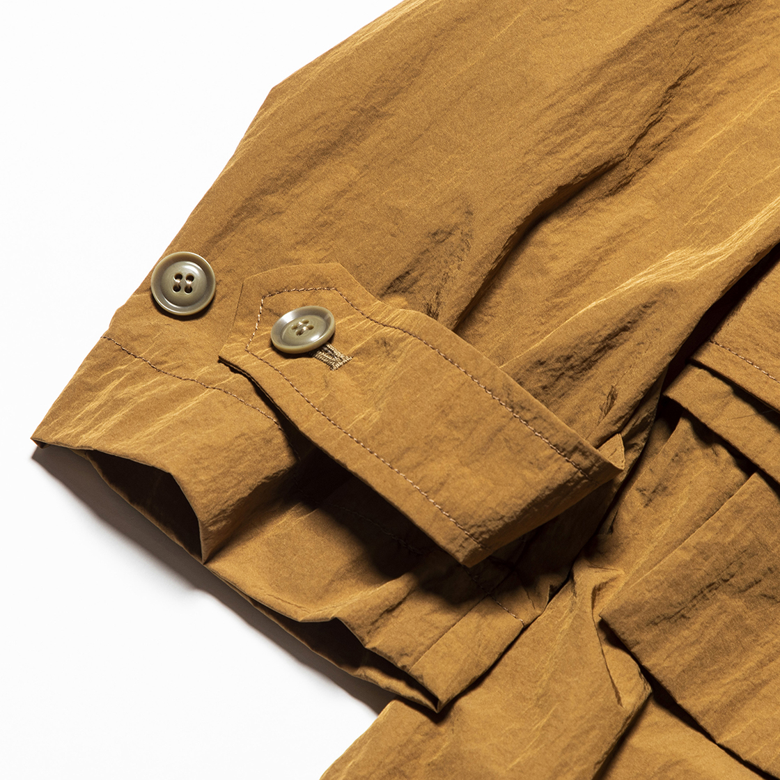 Nylon Split Over Coat Coyote