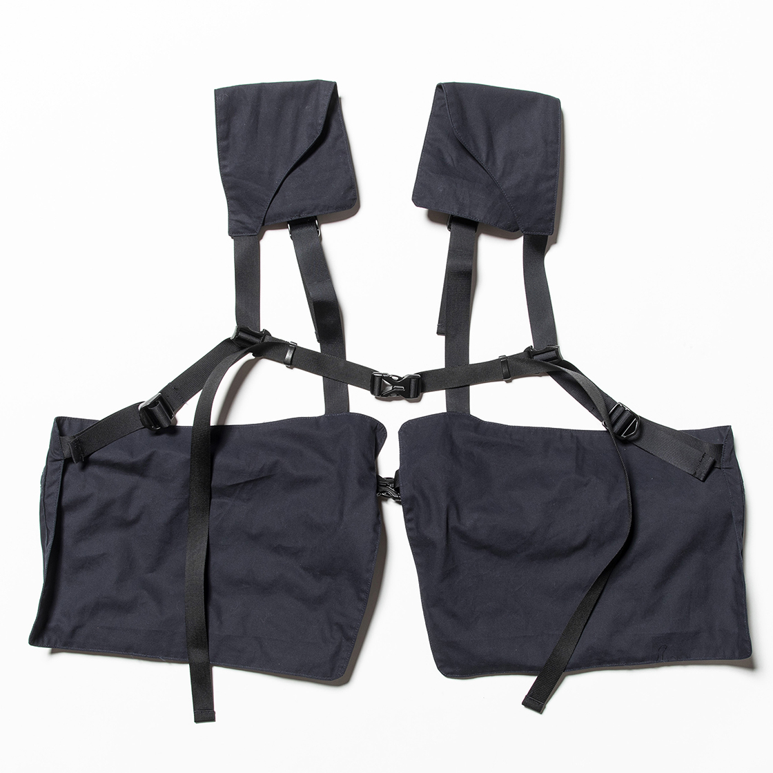 Split Luggage Vest Navy